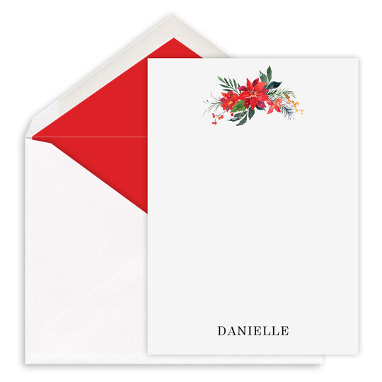 Christmas Tradition Petite Flat Note Cards