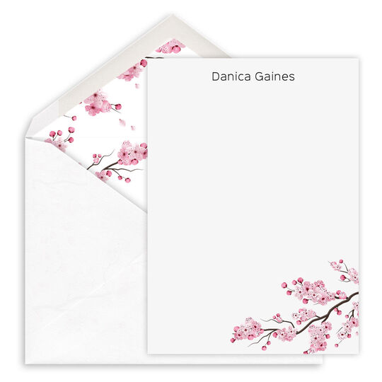 Cherry Blossom Petite Flat Notes