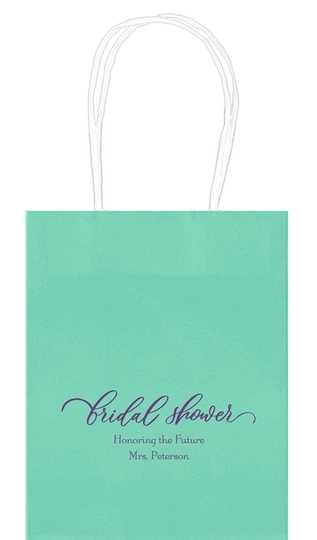 Bridal Shower Swish Mini Twisted Handled Bags