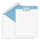 Modern Baseline Petite Flat Note Cards Image 1 of 2