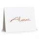 Alex Folded Note Cards - Letterpress Image 3 of 3