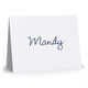 Mandy Folded Note Cards - Letterpress Image 3 of 3