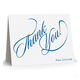 Calligraphy Thank You Folded Note Cards Image 3 of 4