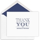 Grand Thank You Folded Note Cards - Letterpress Image 1 of 4