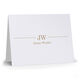 Executive Initials Folded Note Cards - Letterpress Image 3 of 3