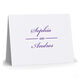 Duo Name Folded Note Cards Image 3 of 3
