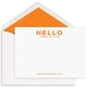 Bold Hello Flat Note Cards Image 1 of 2