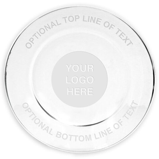 Custom Deep Etched Platter with Your Logo