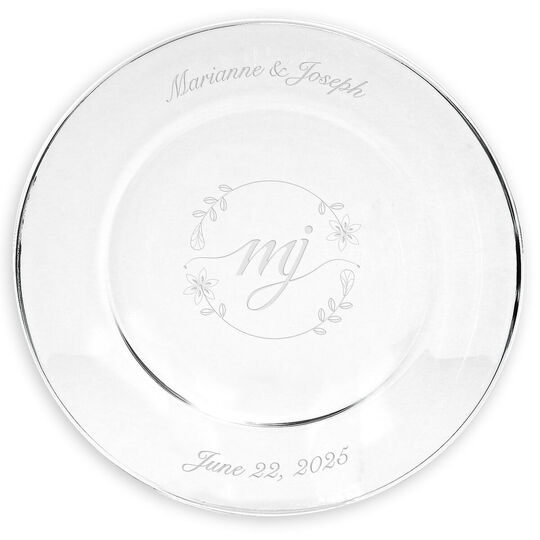 Custom Deep Etched Platter with Your Logo