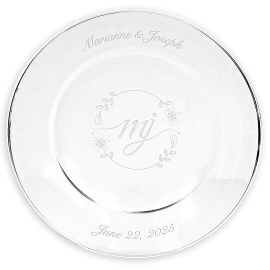 Custom Deep Etched Platter with Your Artwork