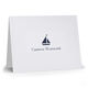 Sailboat Folded Note Cards - Letterpress Image 3 of 3