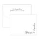Triple Thick Blissful Flat Note Cards - Raised Ink Image 1 of 2
