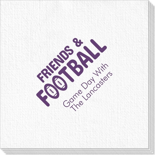 Friends and Football Deville Napkins