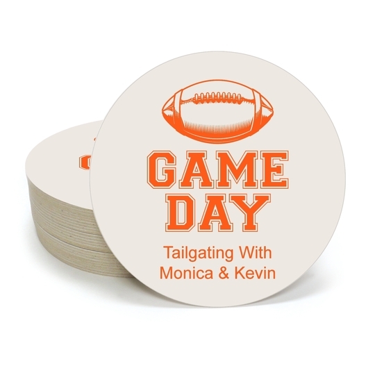 Game Day Round Coasters