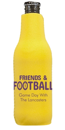 Friends and Football Bottle Huggers