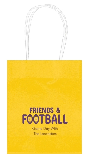 Friends and Football Mini Twisted Handled Bags