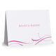 Elegant Flourish Folded Note Cards - Letterpress Image 3 of 3