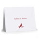 Bird Motif Folded Note Cards - Letterpress Image 4 of 4
