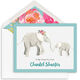 Elephants Folded Note Cards Image 1 of 5