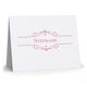 Elegant Scroll Folded Note Cards - Raised Ink Image 3 of 4