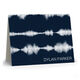 Navy Tie-Dye Folded Note Cards Image 3 of 3
