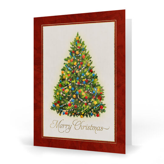 Happy and Bright Tree Holiday Cards