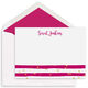 Confetti Stripes Flat Note Cards Image 1 of 2