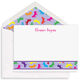 Colorful Unicorns Flat Note Cards Image 1 of 2