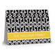 Black and White Ikat Folded Note Cards Image 3 of 3