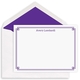 Modern Double Border Flat Note Cards Image 1 of 2