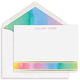 Pastel Watercolor Flat Note Cards Image 1 of 2
