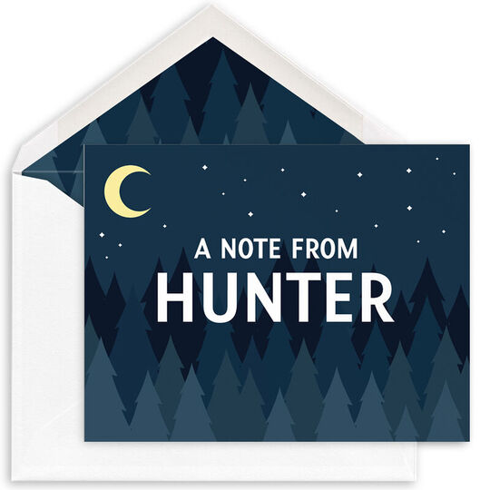 Night Sky Folded Note Cards