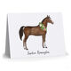 Horse with Roses Folded Note Cards Image 3 of 3