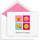 Pink Warhol Emoji Folded Note Cards Image 1 of 3
