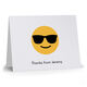 White Cool Emoji Folded Note Cards Image 3 of 3