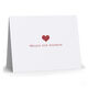 Sweet Heart Folded Note Cards - Letterpress Image 4 of 4