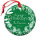 Happy Holidays Beveled Glass Ornament Image 5 of 5