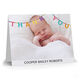 Thank You Banner Folded Photo Note Cards Image 3 of 5