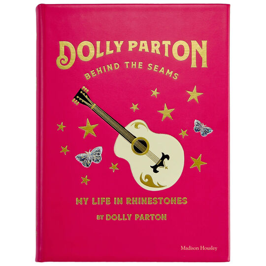 Dolly Parton Behind the Seams Personalized Leather Book