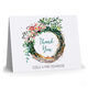 Peony Wreath Folded Thank You Note Cards Image 3 of 3
