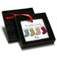 Stockings Square Beveled Glass Ornament Image 3 of 3