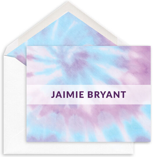 Bryant Tie-Dye Folded Note Cards