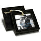 Mr. & Mrs. Photo Square Beveled Glass Ornament Image 3 of 3