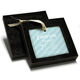 Blue Birth Announcement Beveled Glass Ornament Image 3 of 3