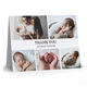 Thank You Multi Photo Folded Note Cards Image 3 of 3