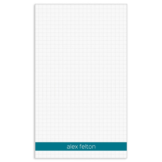 Banded Grid Jotter Cards