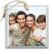 Photo Square Border Beveled Glass Ornament Image 7 of 12
