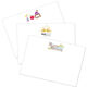 Custom Flat Note Cards with Your Full-Color Logo Image 1 of 10