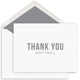Bold Thank You Folded Note Cards Image 1 of 6