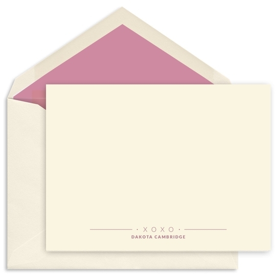 Closing of Your Choice Flat Note Cards - Raised Ink